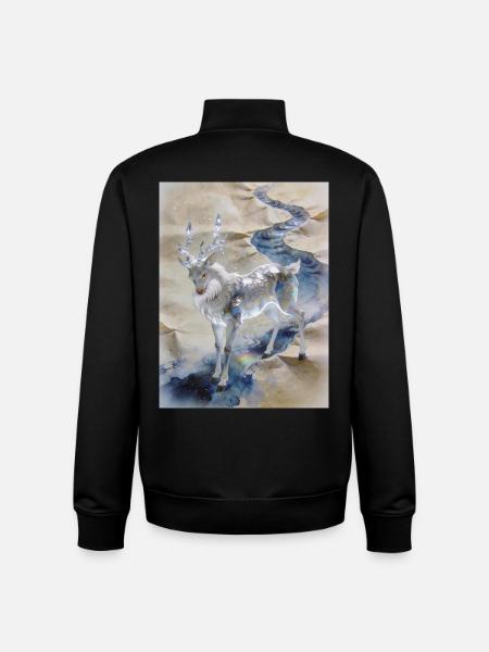 The Original Ocean: Fuzhu – Absolute - Unisex Organic Zip Sweatshirt by Stanley/Stella - black