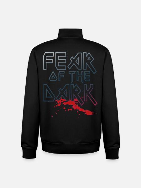 Fear Of The Dark - Sweat zippé unisexe en coton bio Stanley/Stella - noir