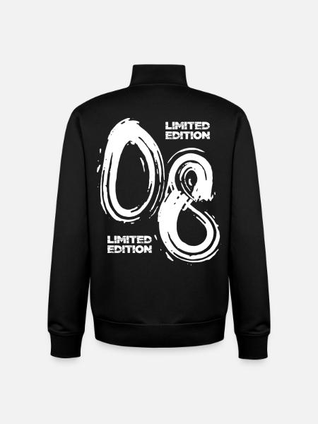 Spirale der Kontraste Limited Edition 2008 - Unisex Organic Zip Sweatshirt von Stanley/Stella - Schwarz