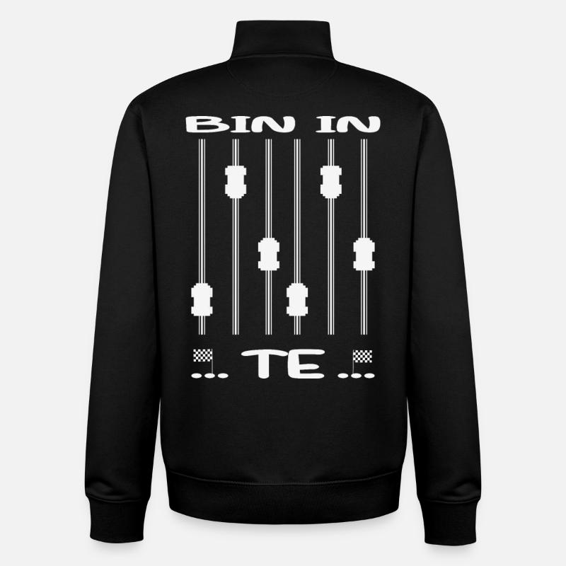 Rentner - Unisex Organic Zip Sweatshirt von Stanley/Stella - Schwarz