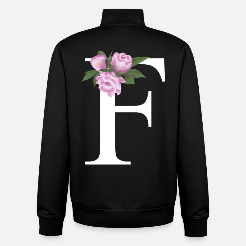 F - Unisex Organic Zip Sweatshirt von Stanley/Stella - Schwarz