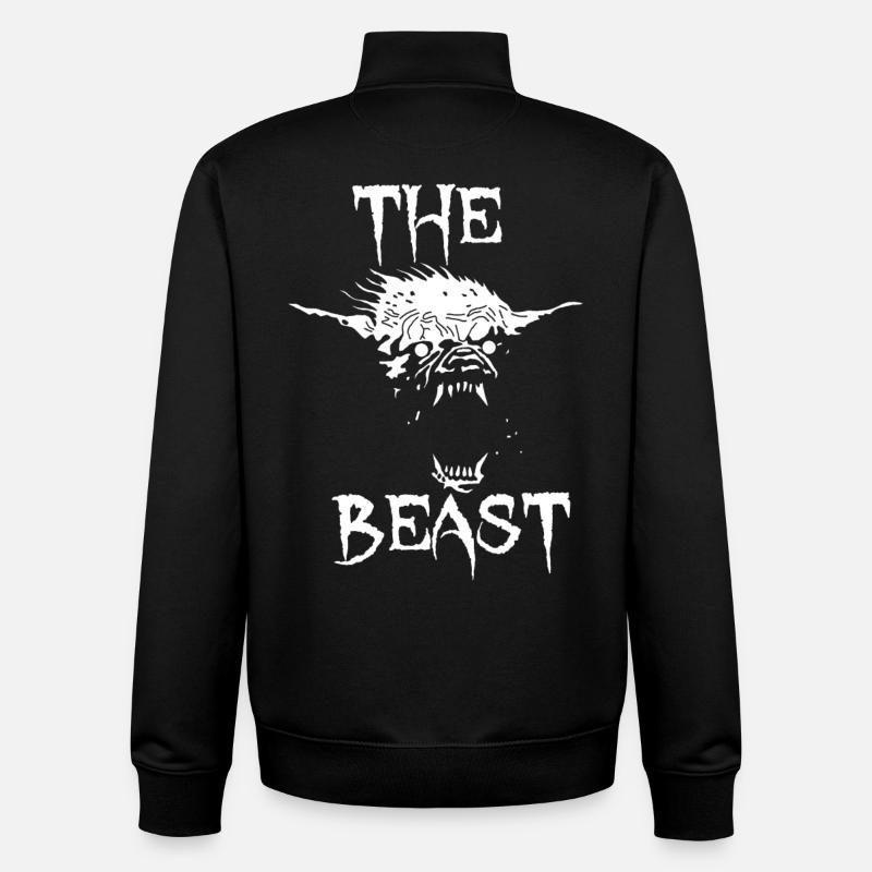 Das Biest - Unisex Organic Zip Sweatshirt von Stanley/Stella - Schwarz