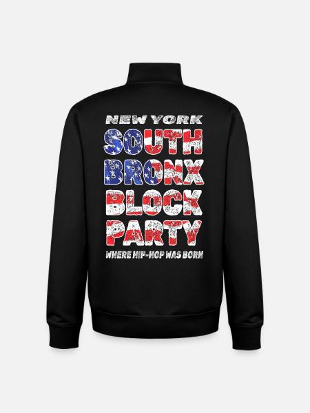 The Birth Of Hip-Hop - Unisex Organic Zip Sweatshirt von Stanley/Stella - Schwarz