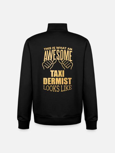 Taxidermie Taxidermie Taxidermie - Sweat zippé unisexe en coton bio Stanley/Stella - noir