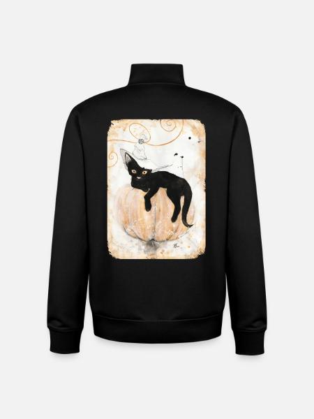 Witch hangover - Unisex Organic Zip Sweatshirt by Stanley/Stella - black