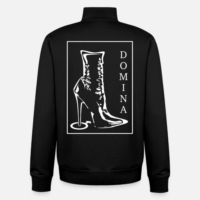 Domina - Unisex Organic Zip Sweatshirt von Stanley/Stella - Schwarz