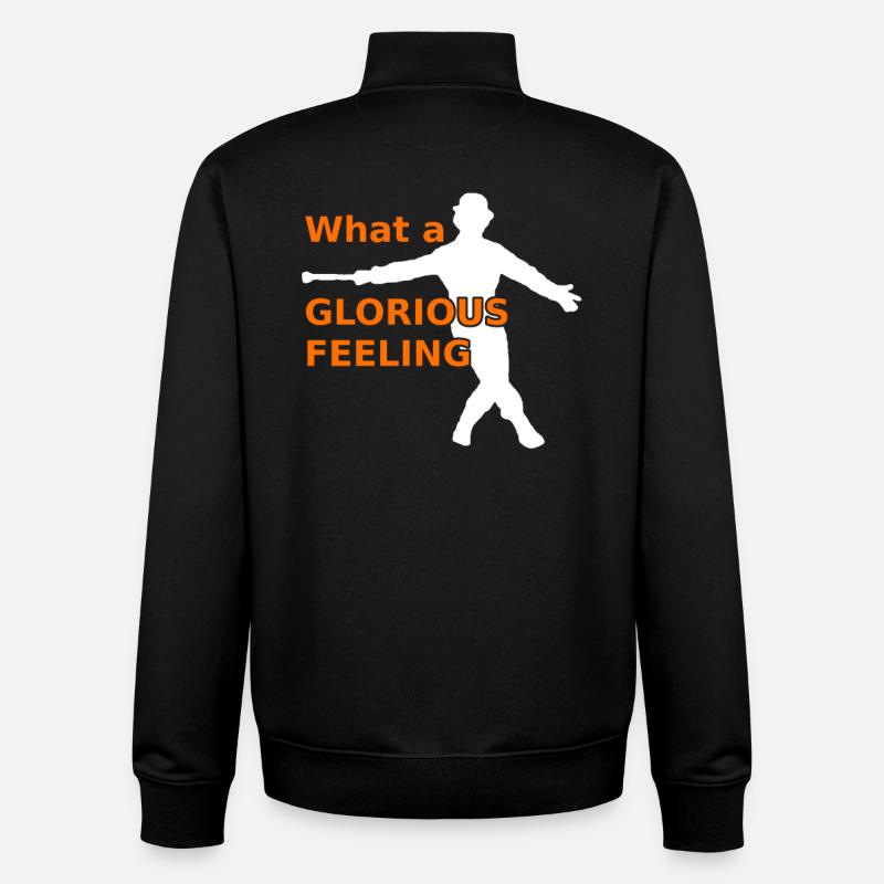 CWO Dancing Alex - Sweat zippé unisexe en coton bio Stanley/Stella - noir