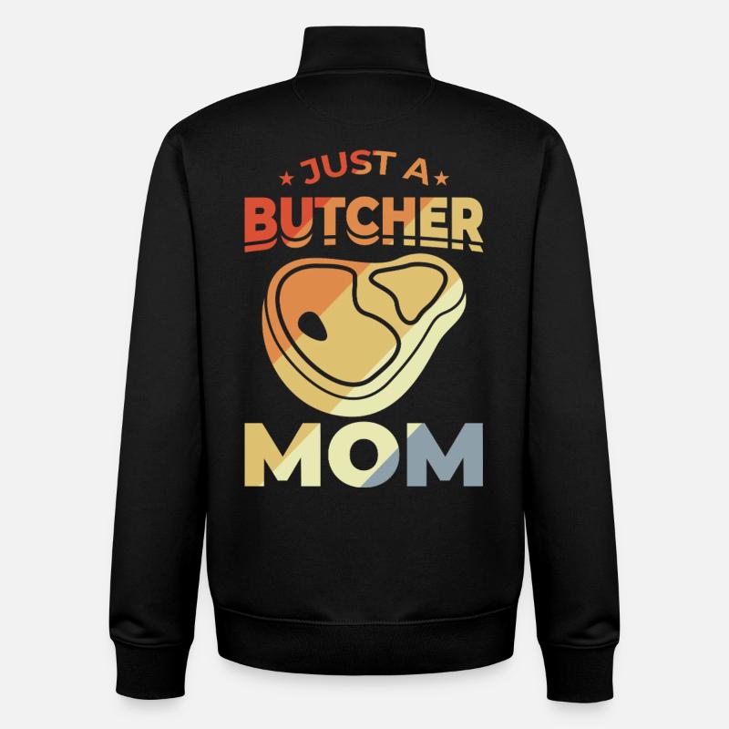 Schlachter Mutter - Unisex Organic Zip Sweatshirt von Stanley/Stella - Schwarz