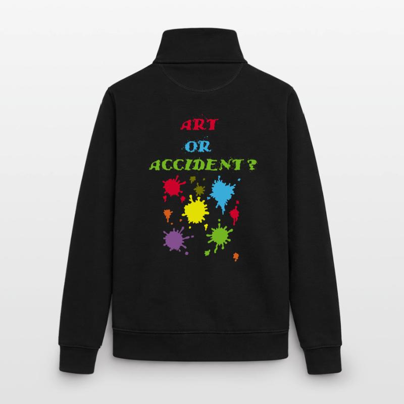 Kunst oder Unfall? Unisex Organic Zip Sweatshirt von Stanley/Stella