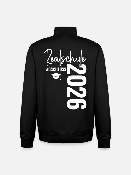 Realschule Graduation - Realschulabschluss 2026 - Unisex Organic Zip Sweatshirt by Stanley/Stella - black