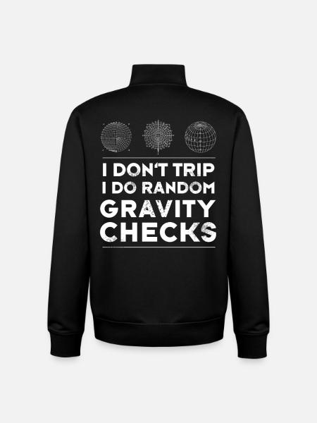nerd physiker mathematik experiment sci-fi spruch - Unisex Organic Zip Sweatshirt von Stanley/Stella - Schwarz