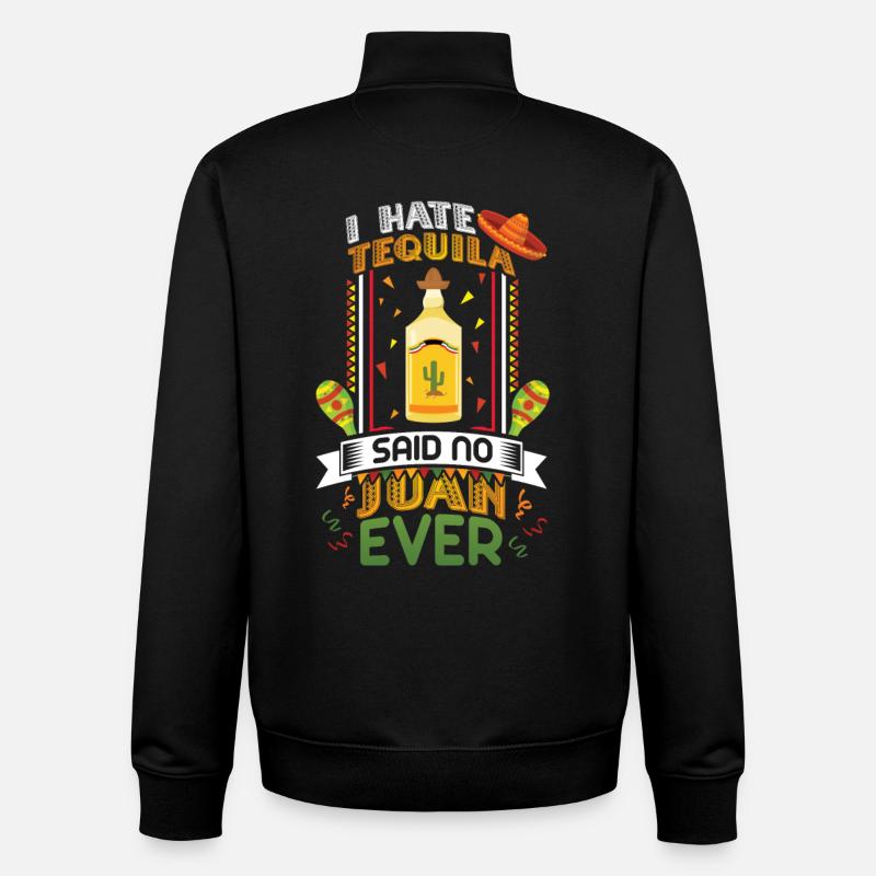 Party Tequila drinking - Unisex Organic Zip Sweatshirt von Stanley/Stella - Schwarz