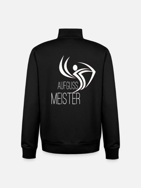 Sauna infusion master - Unisex Organic Zip Sweatshirt by Stanley/Stella - black
