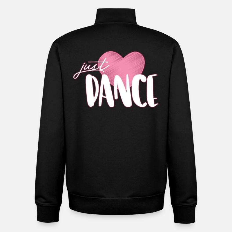 Dance - Unisex Organic Zip Sweatshirt by Stanley/Stella - black
