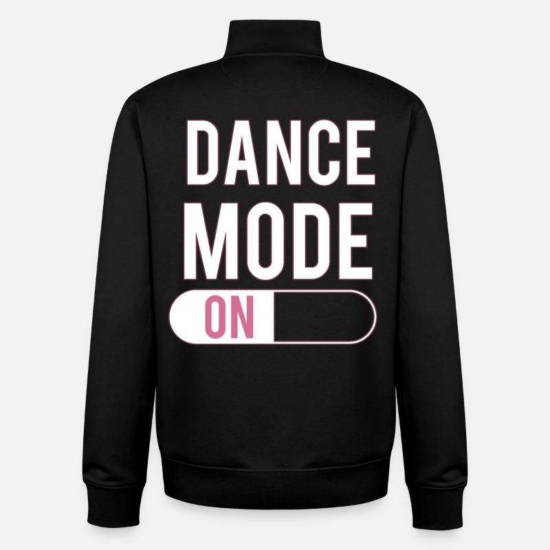 Dance - Unisex Organic Zip Sweatshirt by Stanley/Stella - black