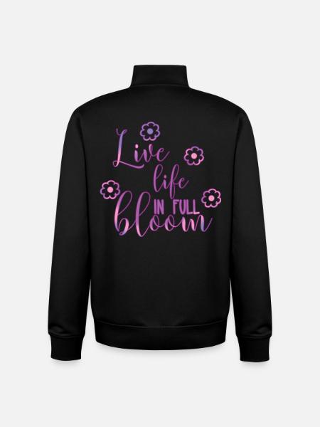spring - Unisex Organic Zip Sweatshirt by Stanley/Stella - black