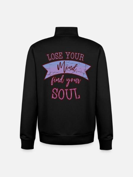 Meditation - Unisex Organic Zip Sweatshirt by Stanley/Stella - black