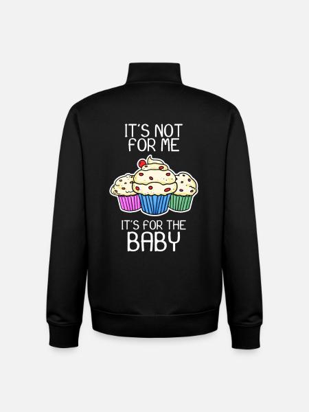 Enceinte - Sweat zippé unisexe en coton bio Stanley/Stella - noir