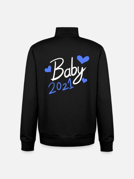Bébé 2021 - Sweat zippé unisexe en coton bio Stanley/Stella - noir