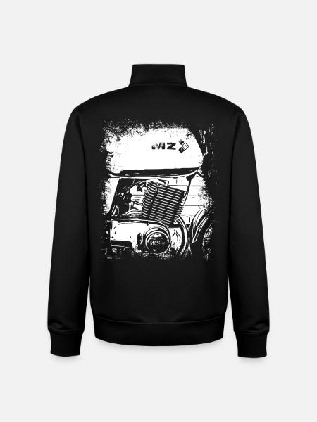 MZ ETZ 250 | Motorcycle - Unisex Organic Zip Sweatshirt by Stanley/Stella - black