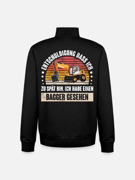 Bagger - Unisex Organic Zip Sweatshirt von Stanley/Stella - Schwarz