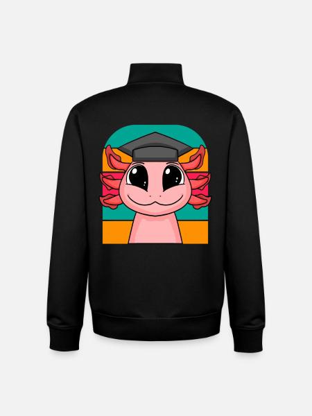 Thèse de doctorat Doctorat Doctorat - Sweat zippé unisexe en coton bio Stanley/Stella - noir