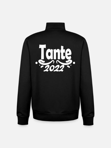 Tante 2022 - Unisex Organic Zip Sweatshirt von Stanley/Stella - Schwarz