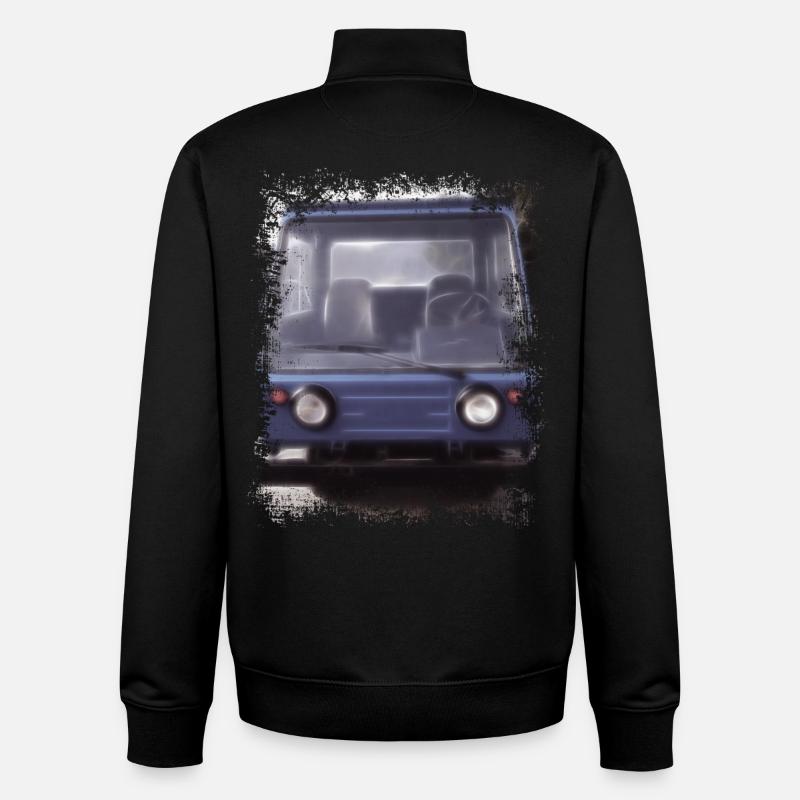 Multicar M25 - Unisex Organic Zip Sweatshirt von Stanley/Stella - Schwarz