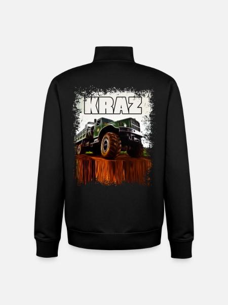 KRAZ - Sweat zippé unisexe en coton bio Stanley/Stella - noir
