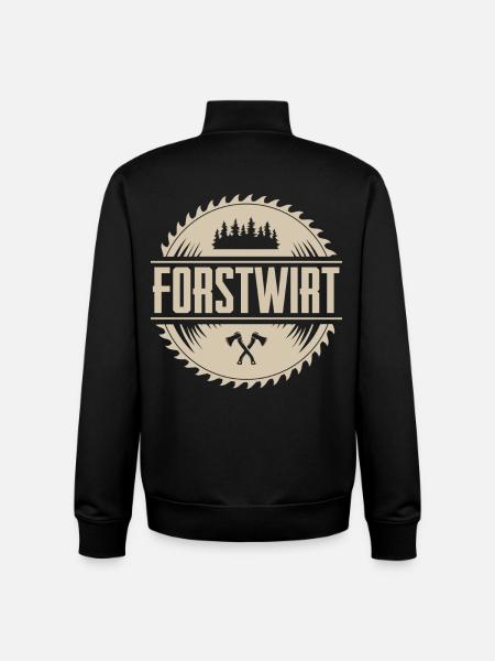 Forstwirt - Unisex Organic Zip Sweatshirt von Stanley/Stella - Schwarz