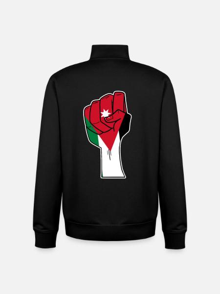 Jordan - Unisex Organic Zip Sweatshirt by Stanley/Stella - black