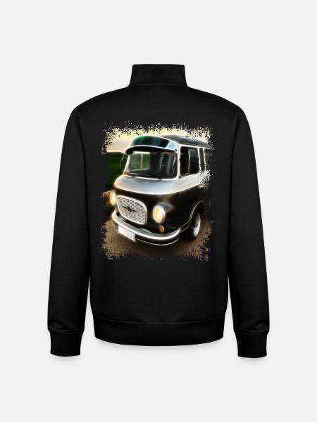 Barkas - Unisex Organic Zip Sweatshirt von Stanley/Stella - Schwarz