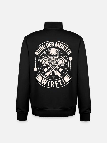 Dart Darten Darts - Unisex Organic Zip Sweatshirt von Stanley/Stella - Schwarz