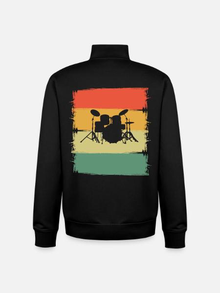 Percussion - Unisex Organic Zip Sweatshirt by Stanley/Stella - black