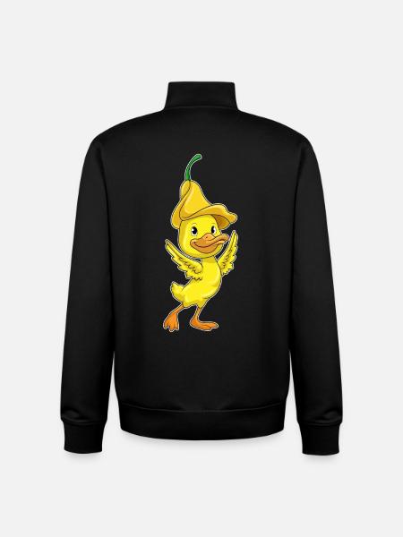 Ente Glockenblume - Unisex Organic Zip Sweatshirt von Stanley/Stella - Schwarz