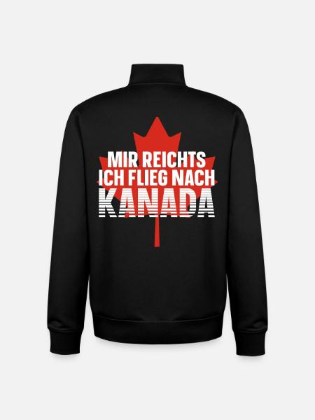 Kanada - Unisex Organic Zip Sweatshirt von Stanley/Stella - Schwarz