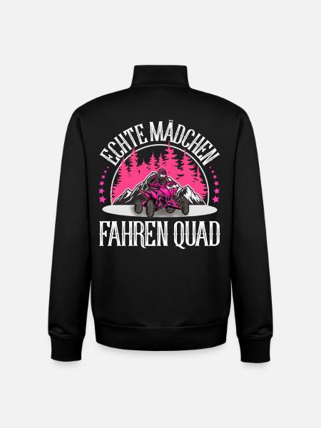 Quad ATV Offroad Quadfahrer - Unisex Organic Zip Sweatshirt von Stanley/Stella - Schwarz