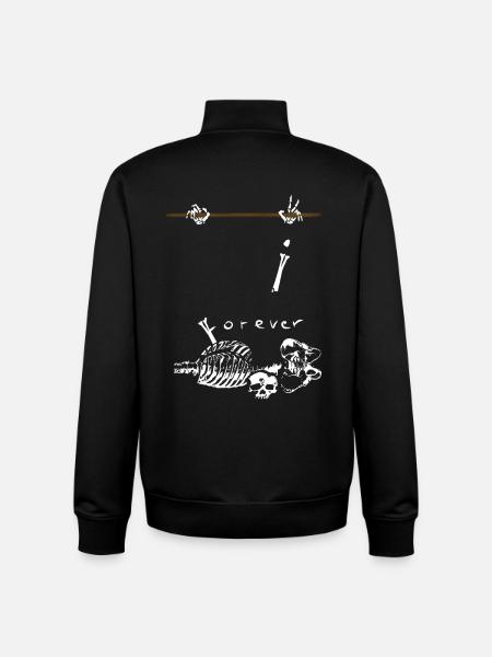 Street Workout - Unisex Organic Zip Sweatshirt by Stanley/Stella - black