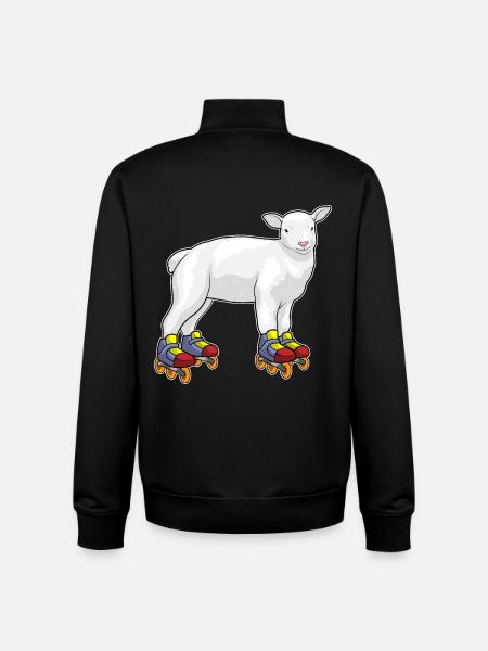 Lamm Inline skating Inline skates - Unisex Organic Zip Sweatshirt by Stanley/Stella - black