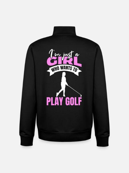 Golfeuses - Sweat zippé unisexe en coton bio Stanley/Stella - noir