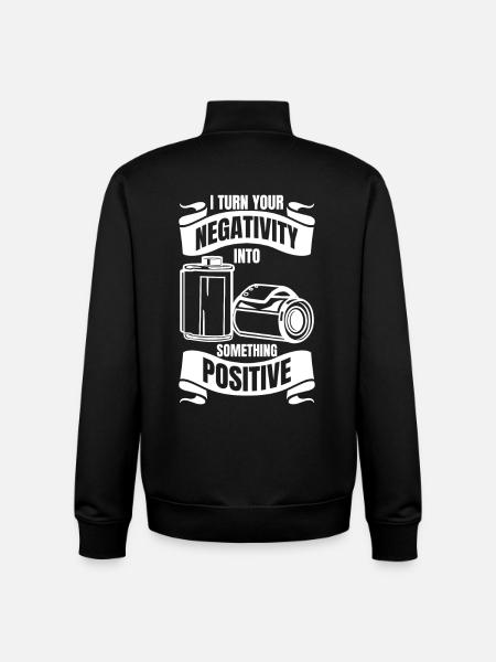Analogue Photography - Unisex Organic Zip Sweatshirt by Stanley/Stella - black