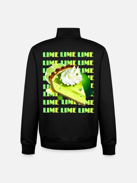 Key Lime Pie - Unisex Organic Zip Sweatshirt by Stanley/Stella - black