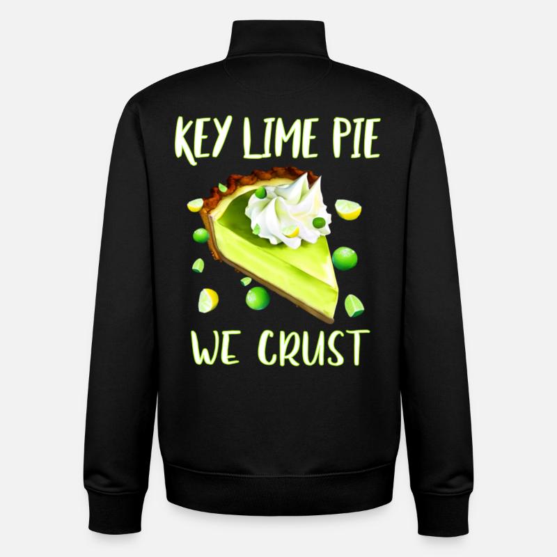 Key Lime Pie - Unisex Organic Zip Sweatshirt von Stanley/Stella - Schwarz