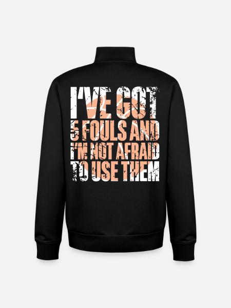 Basketball Basketballer - Unisex Organic Zip Sweatshirt von Stanley/Stella - Schwarz