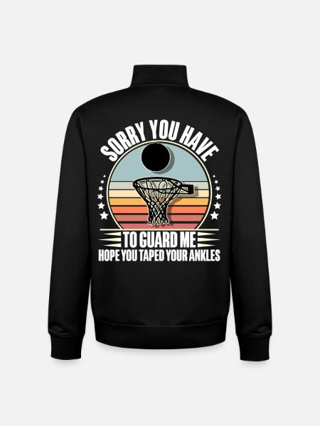 Basketball Basketballer - Unisex Organic Zip Sweatshirt von Stanley/Stella - Schwarz