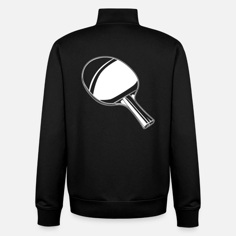 Pagaie - Sweat zippé unisexe en coton bio Stanley/Stella - noir