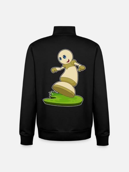 Pièces d’échecs pion échecs - Sweat zippé unisexe en coton bio Stanley/Stella - noir