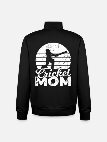 Cricket Mama - Unisex Organic Zip Sweatshirt by Stanley/Stella - black
