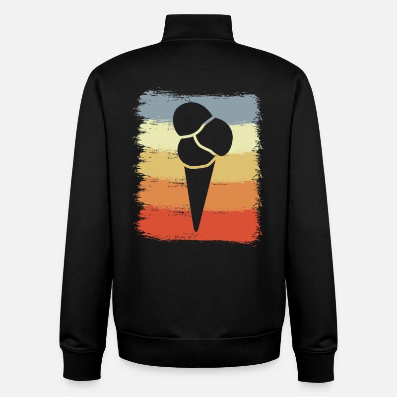 Cornet - Unisex Organic Zip Sweatshirt by Stanley/Stella - black