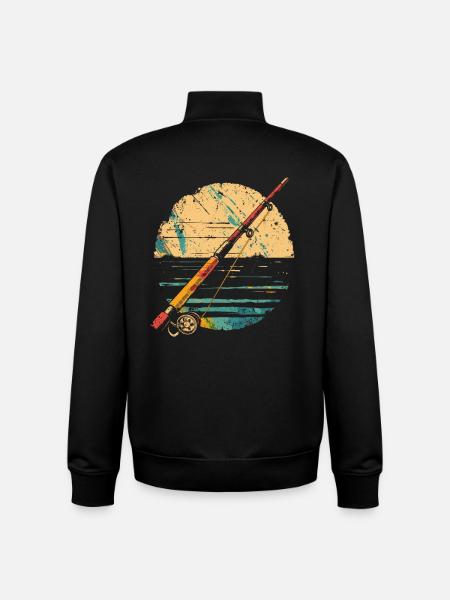Portrait d’ange - Sweat zippé unisexe en coton bio Stanley/Stella - noir